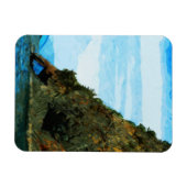 Buiten de baai van Seward Alaska Abstract Magneet (Horizontaal)