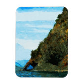 Buiten de baai van Seward Alaska Abstract Magneet (Verticaal)
