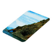 Buiten de baai van Seward Alaska Abstract Magneet (Linkerzijde)