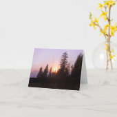 Buiten de bomen..... kaart (Gele Bloem)