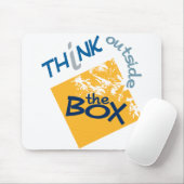 Buiten de box mousepad muismat (Met muis)
