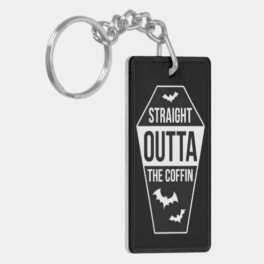 Buiten de Coffin Sleutelhanger (Voorkant Links)