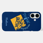 Buiten de de telefoongevallen van de de douanenaam Case-Mate iPhone case (Achterkant (horizontaal))