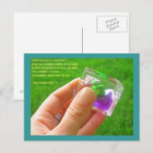 Buiten de doos briefkaart (Voorkant / Achterkant)