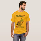 Buiten de doos T-shirt - licht (Voorkant volledig)