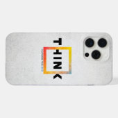 Buiten de doos - Underground Edition iPhone Hoesje (Achterkant horizontaal)