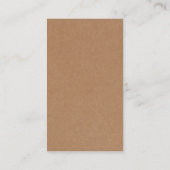 Buiten de doos visitekaartje (Achterkant)