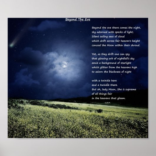 Buiten de Eve Poster (Voorkant)