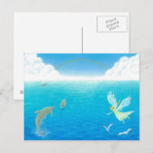 Buiten de horizon briefkaart (Voorkant / Achterkant)
