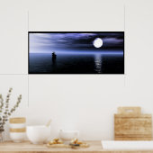 Buiten de horizon - Donkere versie Poster (Keuken)