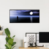 Buiten de horizon - Donkere versie Poster (Thuiskantoor)