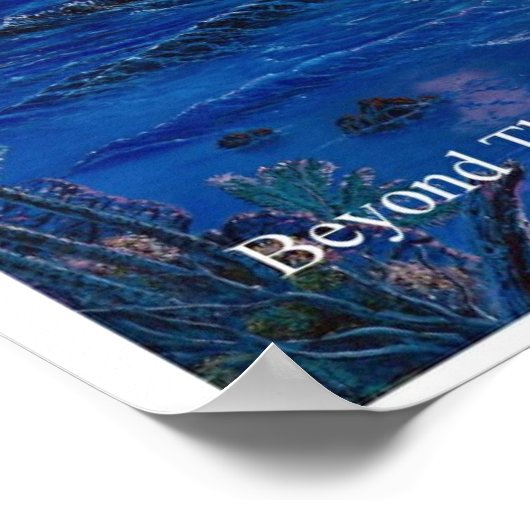 Buiten de horizon - Healing Art Poster (Hoek)