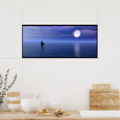 Buiten de horizon poster (Keuken)