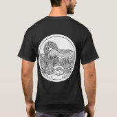 Buiten de Intense Camping T-shirt (Achterkant)