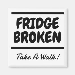 Buiten de koelkast bewaren magneet