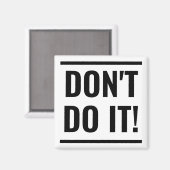 Buiten de koelkast magneet houden (Voorkant / Achterkant)