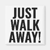 Buiten de koelkast magneet houden (Voorkant)