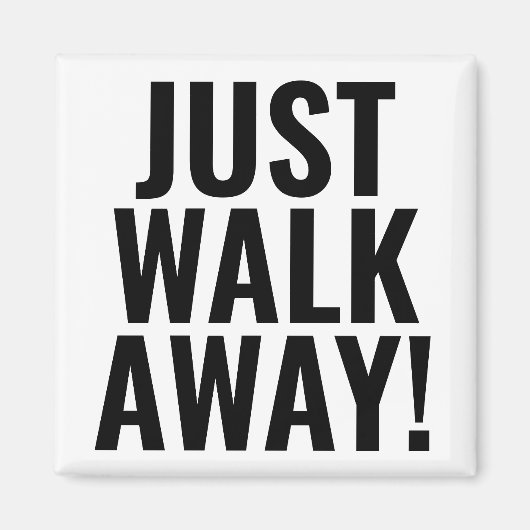 Buiten de koelkast magneet houden (Voorkant)