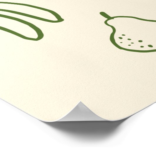 Buiten de markt groen Vrijgezellenfeest welkom Poster (Hoek)