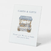 Buiten de markt Kustmarkt Vrijgezellenfeest Reclamebord Met Voetstuk (Voorkant)