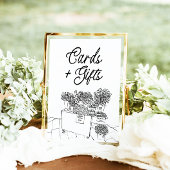 Buiten de markt markeren boeren Kaarten en geschen Poster