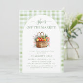 Buiten de markt Vrijgezellenfeest Moderne boeren Kaart (Staand voorkant)