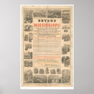 Buiten de Mississippi (0023A) Poster