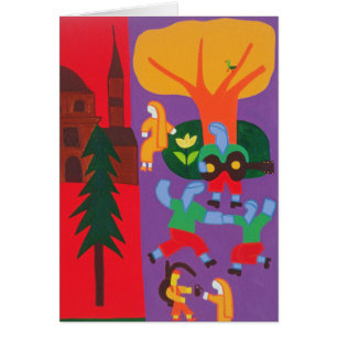 Buiten de moskee 2003