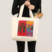 Buiten de moskee 2003 grote tote bag (Voorkant (product))