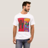 Buiten de moskee 2003 t-shirt (Voorkant volledig)