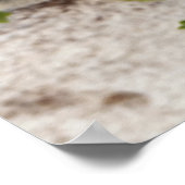 buiten de muurbloem poster (Hoek)