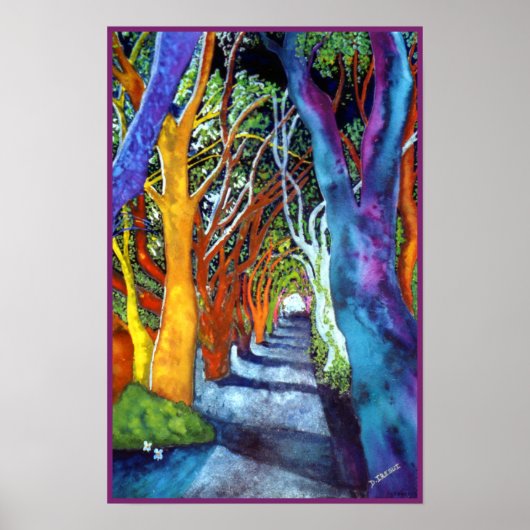 Buiten de nacht poster (Voorkant)