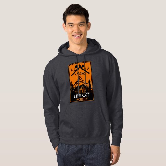 BUITEN DE NETLEVENSDUUR HOODIE (Voorkant volledig)
