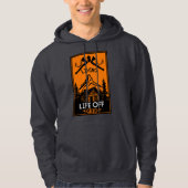 BUITEN DE NETLEVENSDUUR HOODIE (Voorkant)