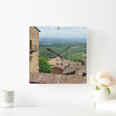 Buiten de Rooftops 1 Vierkante Klok (Huis)