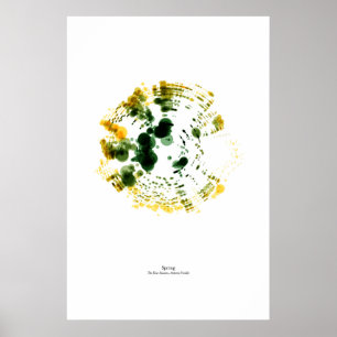 Buiten de staf: De Vier Jaargetijden - Lente (kleu Poster
