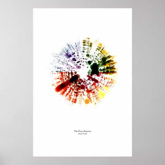Buiten de staf: De Vier Seizoenen (kleur) Poster (Voorkant)