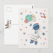 Buiten de sterren briefkaart (Voorkant / Achterkant)