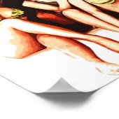 Buiten de vallei van de Dolls Poster (Hoek)