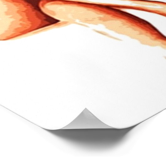 Buiten de vallei van de Dolls Poster (Hoek)