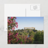 Buiten de vallei van de tempels briefkaart (Voorkant / Achterkant)