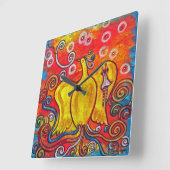 Buiten de vlam, helderheid Phoenix-klok Vierkante Klok (Hoek)