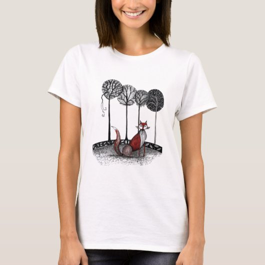 Buiten de vos t-shirt (Voorkant)