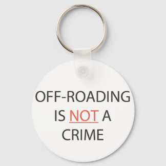 BUITEN DE WEG IS GEEN CRIMINALITEIT SLEUTELHANGER