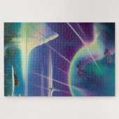 Buiten de wereld Abstracte kunst Legpuzzel (Horizontaal)