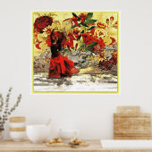 Buiten de wolken poster (Keuken)