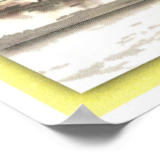 Buiten de wolken poster (Hoek)