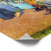 Buiten de zomerwind waait poster (Hoek)