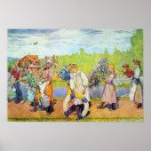 Buiten de zomerwind waait poster (Voorkant)