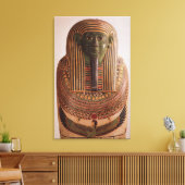 Buiten deksel van de sarcofaag van Psametik I (664 Canvas Afdruk (Insitu (Woonkamer))